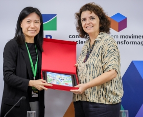 Visita da delegação de Macau à UnB. 14/10/2025 Foto: Beto Monteiro/Ascom UnB